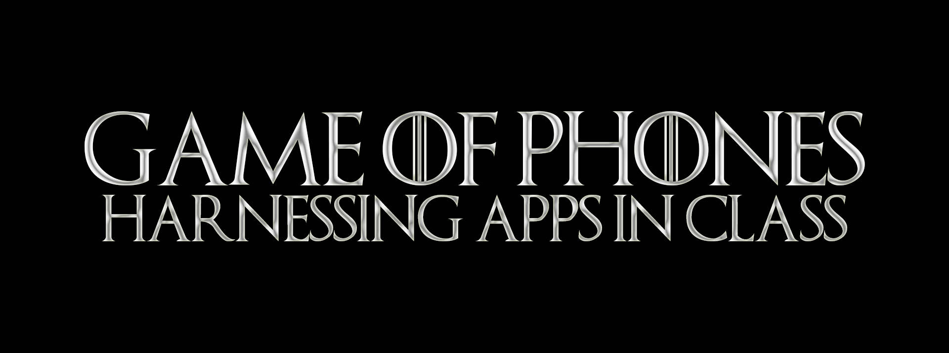 Game of Phones: Harnessing Apps in Class project artwork