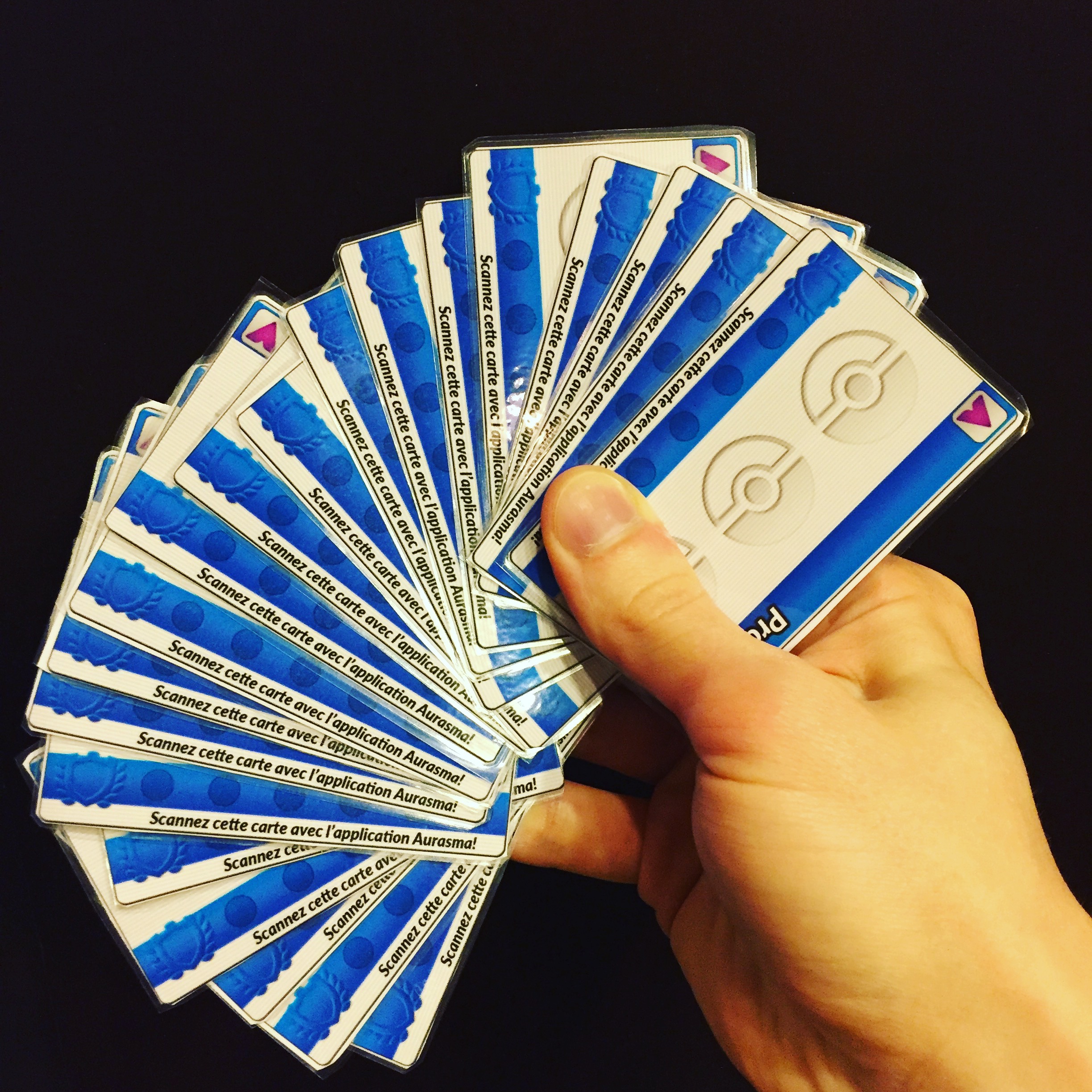Printed trainer cards