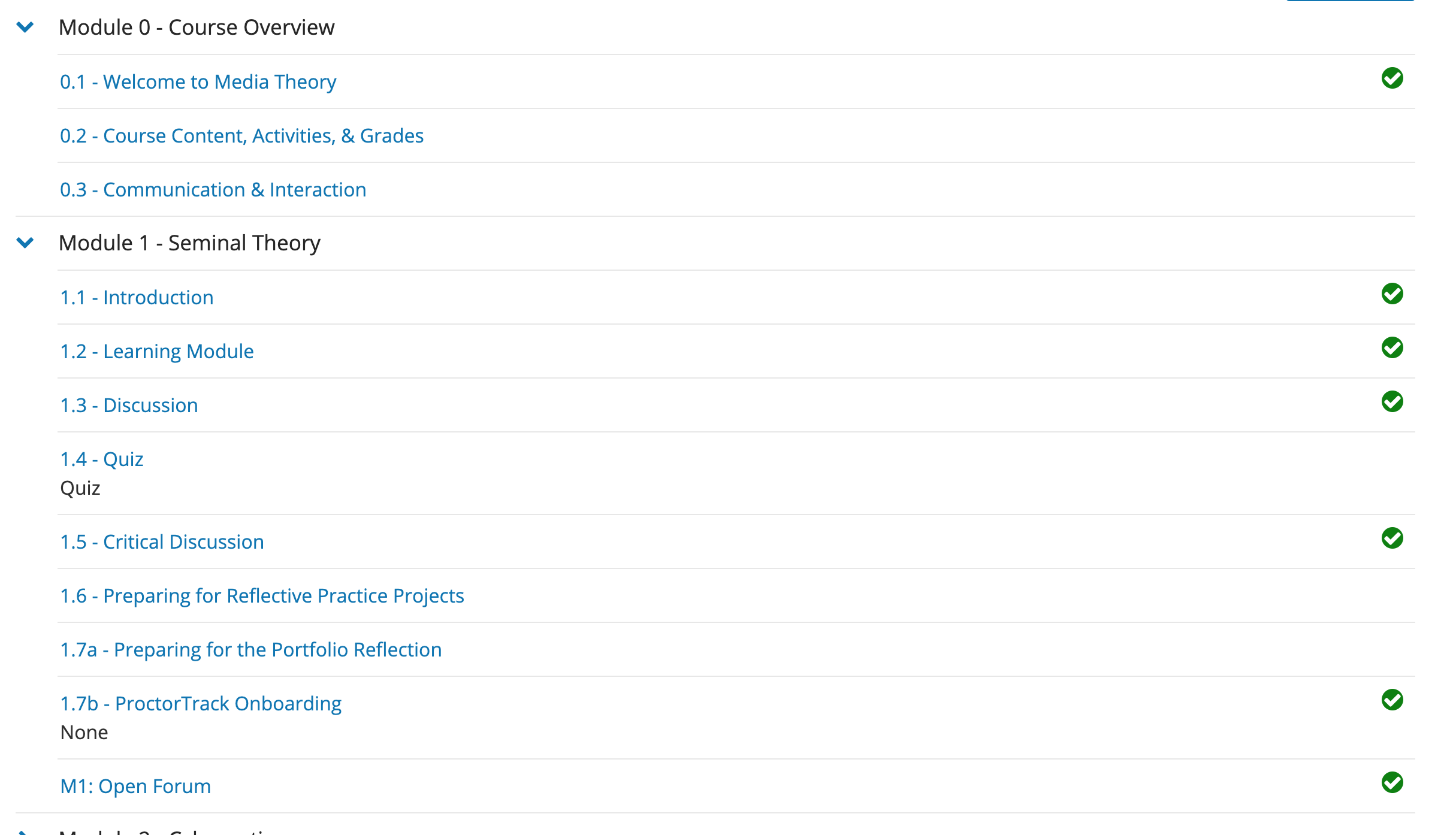 edX module structure