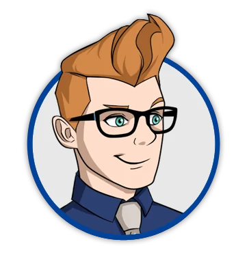 Illustrated profile portrait of Trent